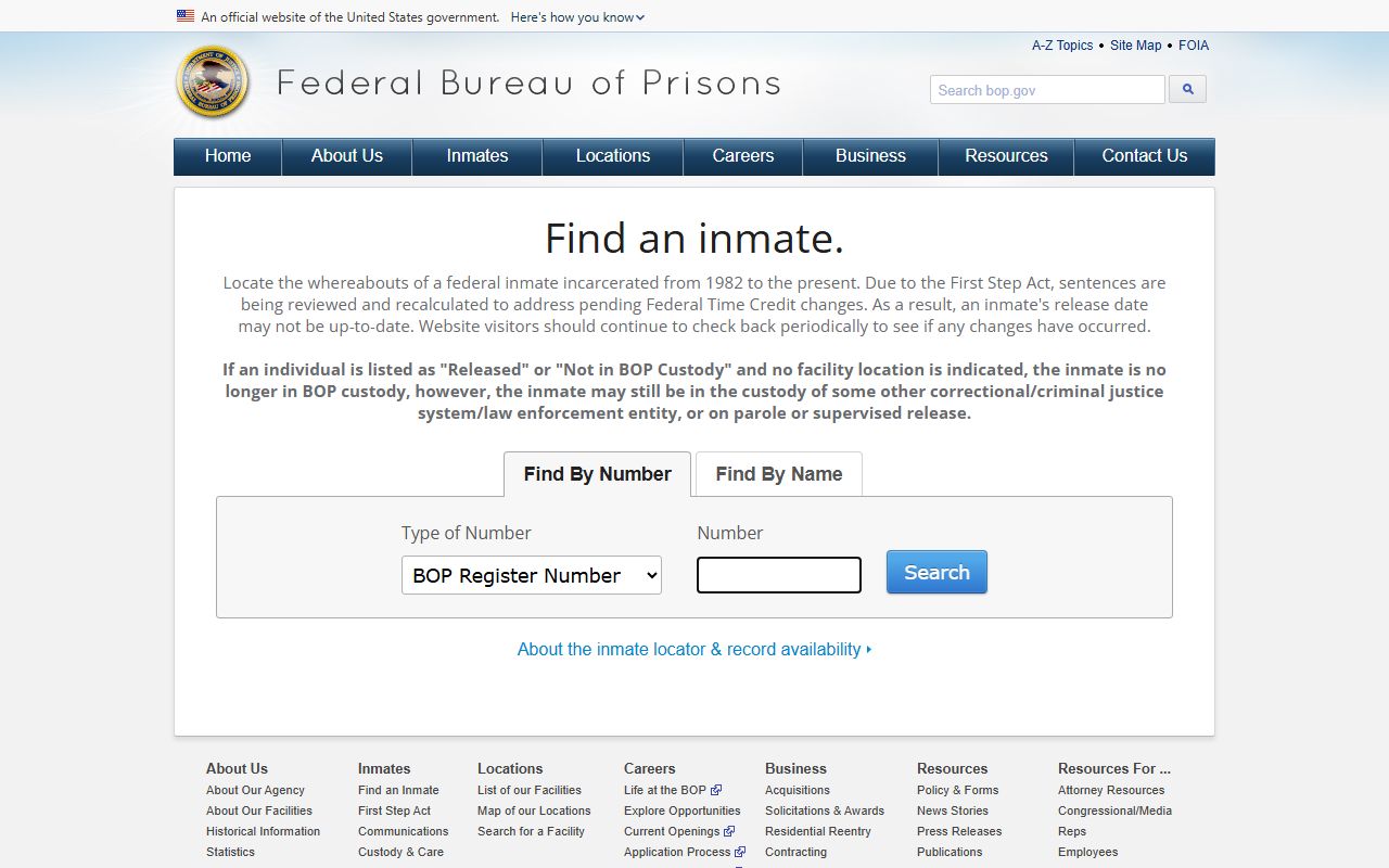Federal BOP inmate locator compared with Hamilton County jail mugshots